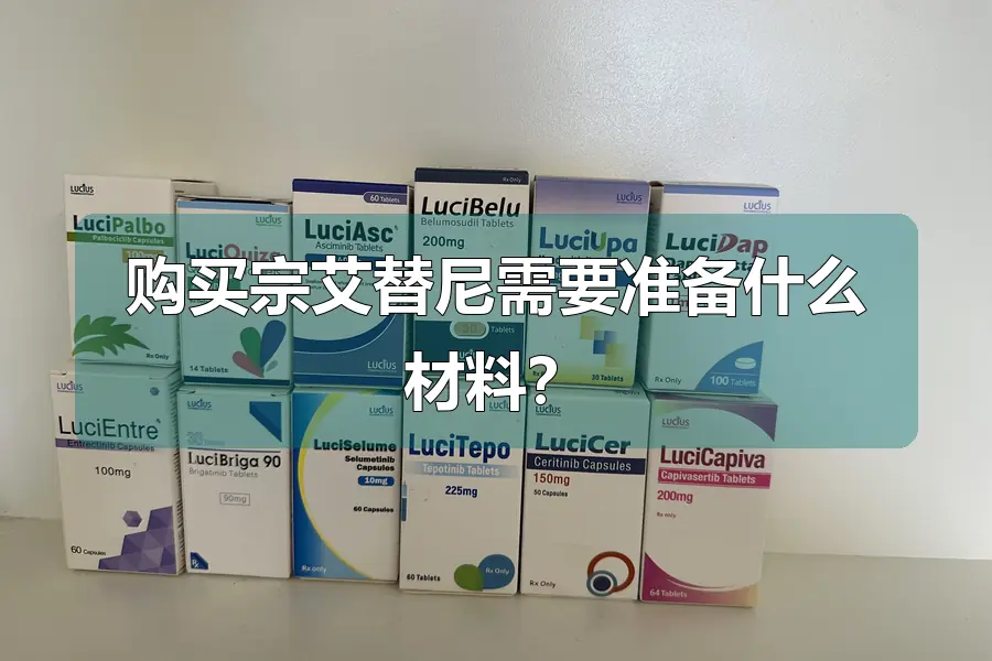 购买宗艾替尼需要准备什么材料？